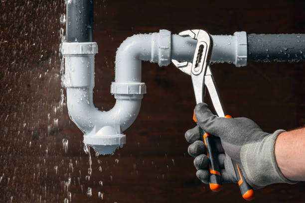 Professional Sewer Line Repair technician working in Woodcliff Lake, NJ
